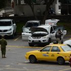La Policía Nacional llegó al sitio para recabar indicios.