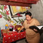 En su casa, ubicada en el Callejón de la Muerte, en el Guasmo sur, tiene un mural que le recuerda el favor de Dios, el cual dice: “Jesús, el amigo que nunca falla”.