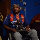 Ángel Jerez es devoto de Jesús del Gran Poder desde niño.