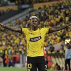 Gabriel ‘Loco’ Cortez marcó los dos goles de la victoria amarilla.