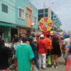 En el mercado de La Libertad, nuestros lectores se agolparon para girar, ganar y celebrar.