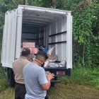 El cargamento de droga fue encontrado en un camino de tercer orden, cercano a un río. Se recuperó todo lo sustraído.