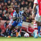 Moisés Caicedo debutó con el Brighton en la Premier League, el pasado 9 de abril ante el Arsenal.