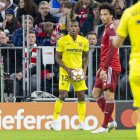 El jugador ecuatoriano Pervis Estupiñán fue titular en el duelo entre el Villarreal y el Bayern Munich.