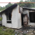 Incendio deja a dos familias sin sus casas en Vuelta Larga