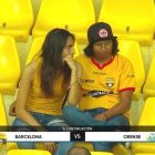 Todo comenzó con un vídeo en el estadio Monumental, ahora Leonardo Mero es famoso por tener una novia guapa como Michelle Romero.