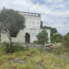 En esta construcción abandonada se encontraron los restos del comerciante. 2. El hallazgo lo realizaron agentes de la Unase y Dinased.