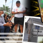 Los padres de Pedro Tomás Valencia arribaron a la morgue para retirar su cadáver.