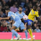 Ante Manchester City, el miércoles 20 de abril de 2022, los hinchas de Brighton cantaron el nombre de Moisés Caicedo, quien tuvo una destacada participación.