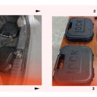 La Policía maneja la hipótesis de que quienes abandonan el vehículo son personas que se dedican al tráfico de armas.