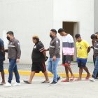 Los detenidos fueron puestos a órdenes de las autoridades.