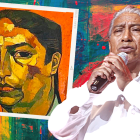 La Fundación Guayasamín certificó que el maestro Oswaldo Guayasamín donó a Jesús Fichamba el retrato.