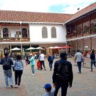 Los visitantes disfrutaron de paseos por los sitios históricos de la capital azuaya y de las bondades de los balnearios de la parroquia de Baños.