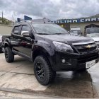 Uno de los automotores sustraídos del patio concesionario.