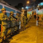 Un despliegue de militares y policías garantizaron seguridad.