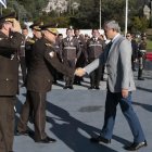 Las nuevas autoridades del Comando Conjunto, Ejército y FAE, fueron presentadas la mañana de este lunes en el Ministerio de Defensa.