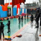 Policías y militares realizan un control exahustivo dentro y fuera de la prisión, donde hace un mes ocurrió una masacre.