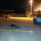 El cuerpo de Ariel Alvarado quedó tendido en el patio de una piladora del cantón Palestina.