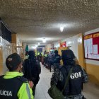 El Grupo de Operaciones Especiales (GOE) intervino en  el allanamiento.