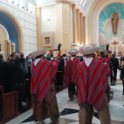 Con folclor le dijeron adiós a Carlos Quinde Mancero.