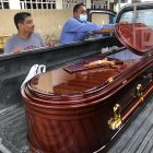 Su cuerpo fue llevado a su natal Juana de Oro, donde vivía con sus padres.