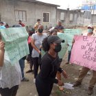 Los residentes de la cooperativa exigen atención por parte de las autoridades.