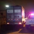 La Policía hizo el levantamiento del cadáver.