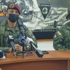 El coronel Milton Rodríguez, comandante de la Brigada Napo, explicó lo ocurrido con los militares agredidos.