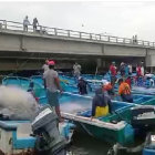 Los pescadores salen a diario a realizar sus faenas, pero en medio del temor a ser asaltados por los piratas del mar.