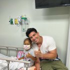 El youtuber publicó el momento que vivió con la niña, en sus redes sociales.