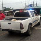 En la mañana de este martes 17 de mayo, los cuerpos fueron llevados a la morgue de Naranjal.