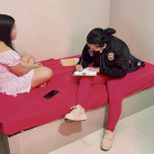 Adolescente ecuatoriana fue rescatada por la policía peruana. Como ella, otras 344 mujeres han sido liberadas este año en ese país.