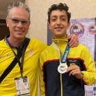 Joaquín Páez ganó una medalla de oro para Ecuador en el Sudamericano 2022.