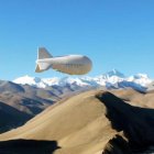 Científicos chinos logran récord mundial con vuelo de dirigible flotante