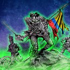 Tambores fantasmas de guerra en la Cima de la Libertad