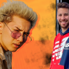 Miguel Melfi y Jandino son amigos y compartían una noche de farra