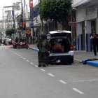 Gendarmes acudieron a desactivar una bomba, pero fue falsa alarma.