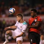 Liga de Quito y Atlético Goianense igualaron a un gol en el estadio Rodrigo Paz, lo que clasificó a los brasileños.