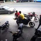 Esta es la secuencia del crimen del barbero, ocurrido en la parroquia Pascuales, de Guayaquil.