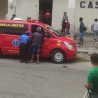 Miembros del Cuerpo de Bomberos acudieron al lugar, solo constataron su muerte.