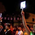 Óscar Salinas, una de las partes de la pelea, participó como jurado en la gala.