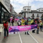 La marcha de las trabajadoras sexuales inició en San Blas y concluyó en la Plaza de Santo Domingo.