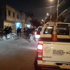 Los uniformados realizaban un operativo de control. Le dispararon al patrullero.