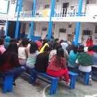 En la cárcel de Tulcán buscan hacer más llevadera la vida de los presos, especialmente venezolanos.