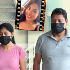 Rosalía Colcha y José Miranda, padres de Jenifer Mishel, de 23 años, piden a las autoridades que su crimen no quede  impune.