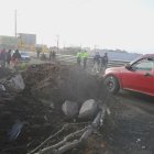 En San Miguel del Común hubo cierres parciales.