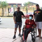 Después de más de dos años volvieron a estar en el sitio de reunión de los hinchas: John Games, Luis Arreaga y Axel  Herrera.