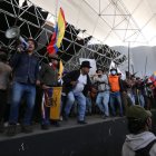 La Conaie tomó la Casa de la Cultura en Quito