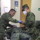 Militares resultaron heridos en los incidentes.
