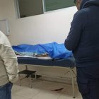 Un  vecino Un hombre murió en el enfrentamiento entre militares y manifestantes.